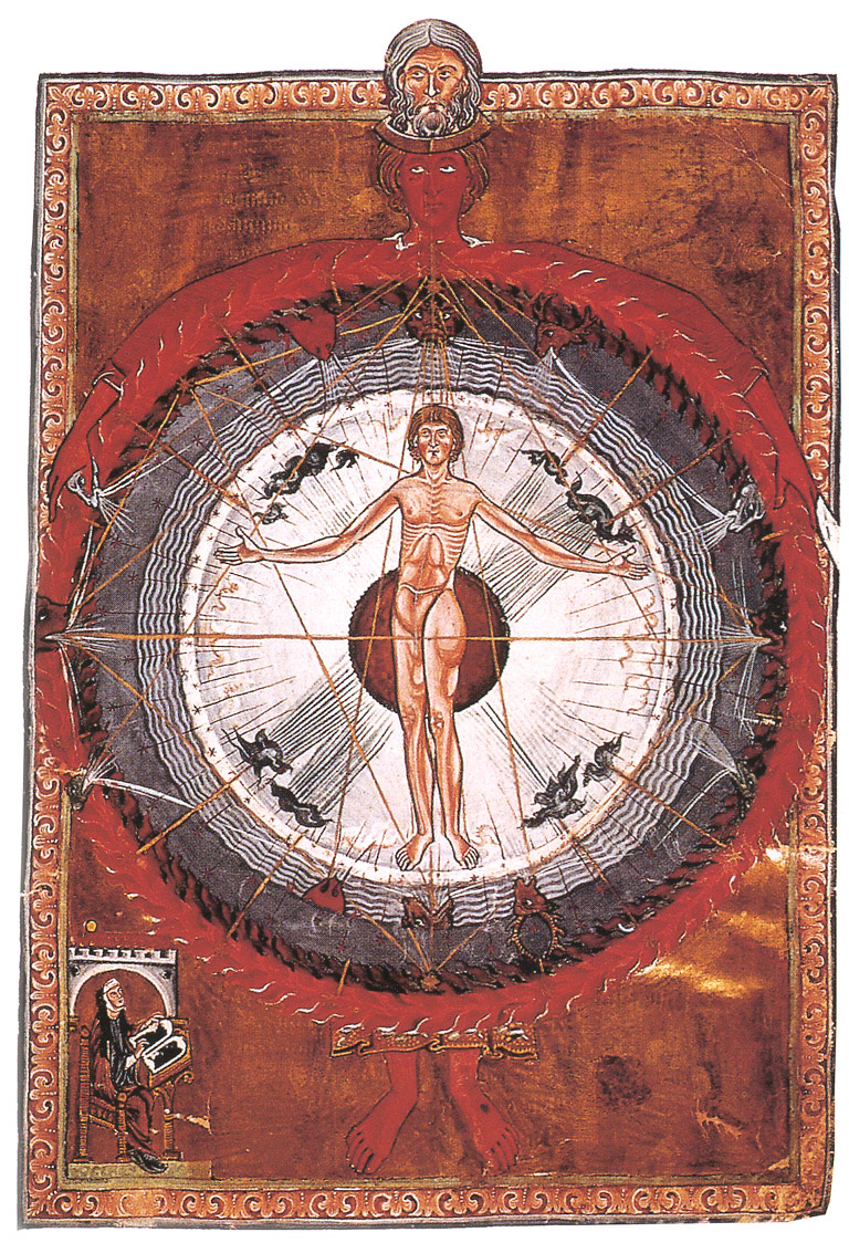Sofia Amon (Amon: Amato, Prediletto, Confidente o architetto co-Creatore) Cosmiarca Da liber divinorum operum visione 2 Sofia Amon (Amon: Amato, Prediletto, Confidente o architetto co-Creatore) Cosmiarca Da liber divinorum operum visione 2