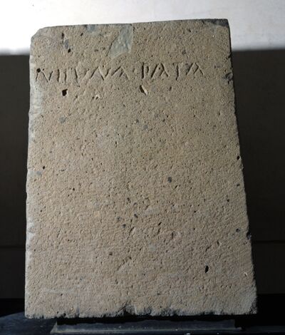 1383 8c Cippo Neuna fata