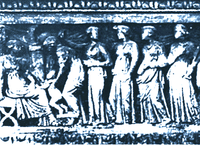 1384 5 Parche e Nemesi sarcof villa Pamphili