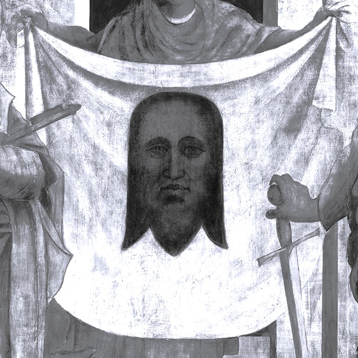 1393 2b Veronica con velo particolare