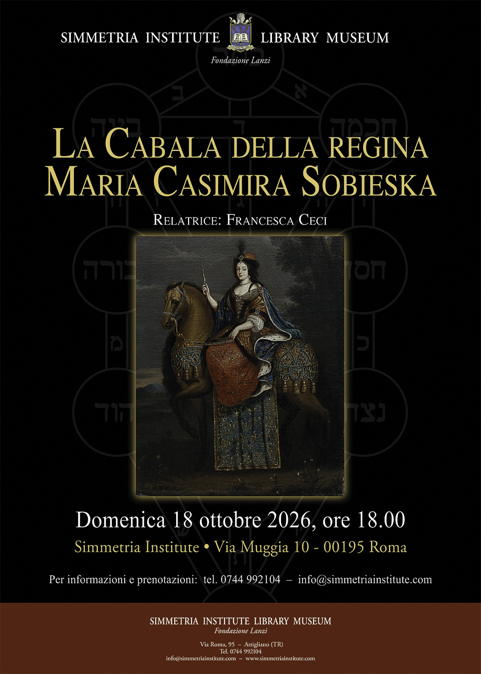 La Kabala della Regina Maria Casimira Sobieska